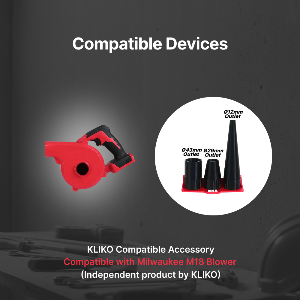 Blower Nozzle 3-Piece Set With - đánh giá và giá Milwaukee Drill M18 Fuel