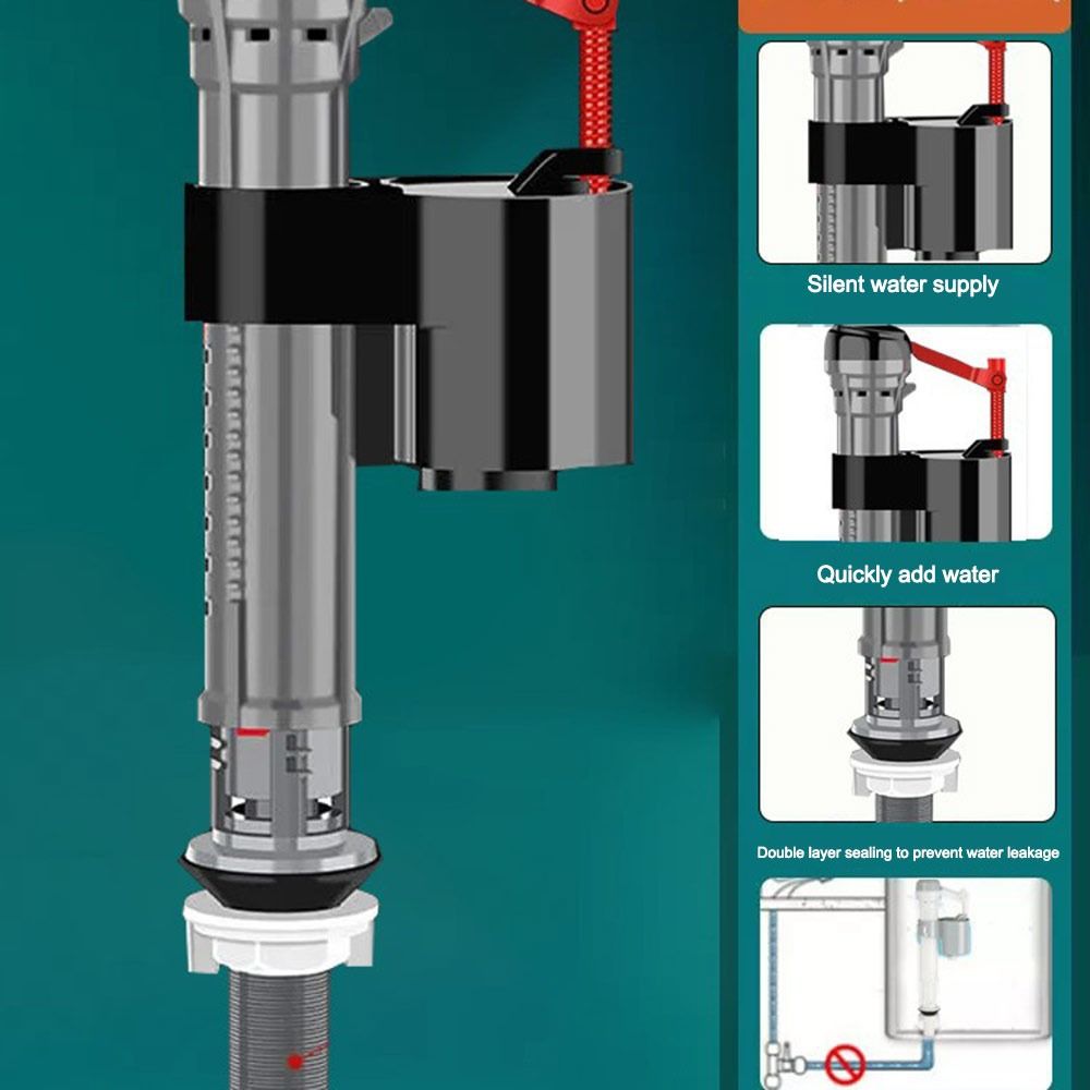 Adjustable Toilet Cistern Fill - đánh giá và giá Toilet Fill Valve