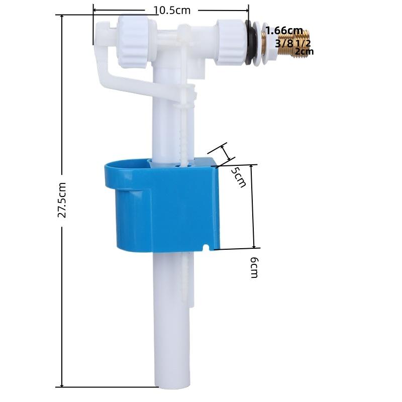 New 1Pcs G3/8 G1/2 Inch Connec - đánh giá và giá Toilet Fill Valve