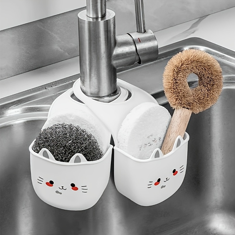 Cartoon Cat Basket Soft Buckle - đánh giá và giá Silicone Tap Washer